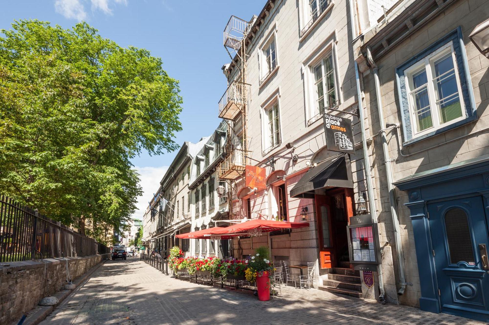 Auberge Place D'Armes Ciudad de Quebec Exterior foto