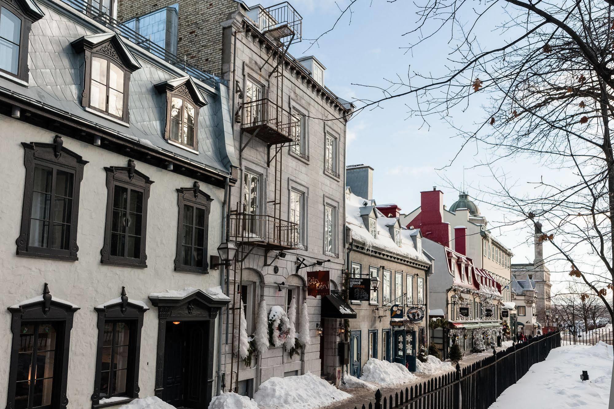 Auberge Place D'Armes Ciudad de Quebec Exterior foto